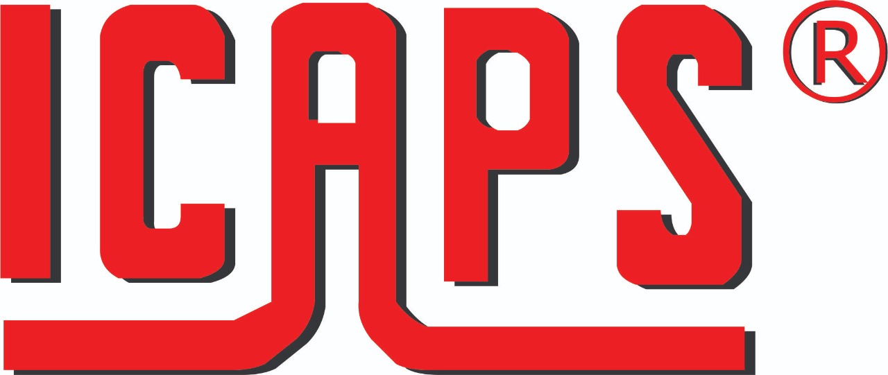 logo da empresa icaps, marca registrada